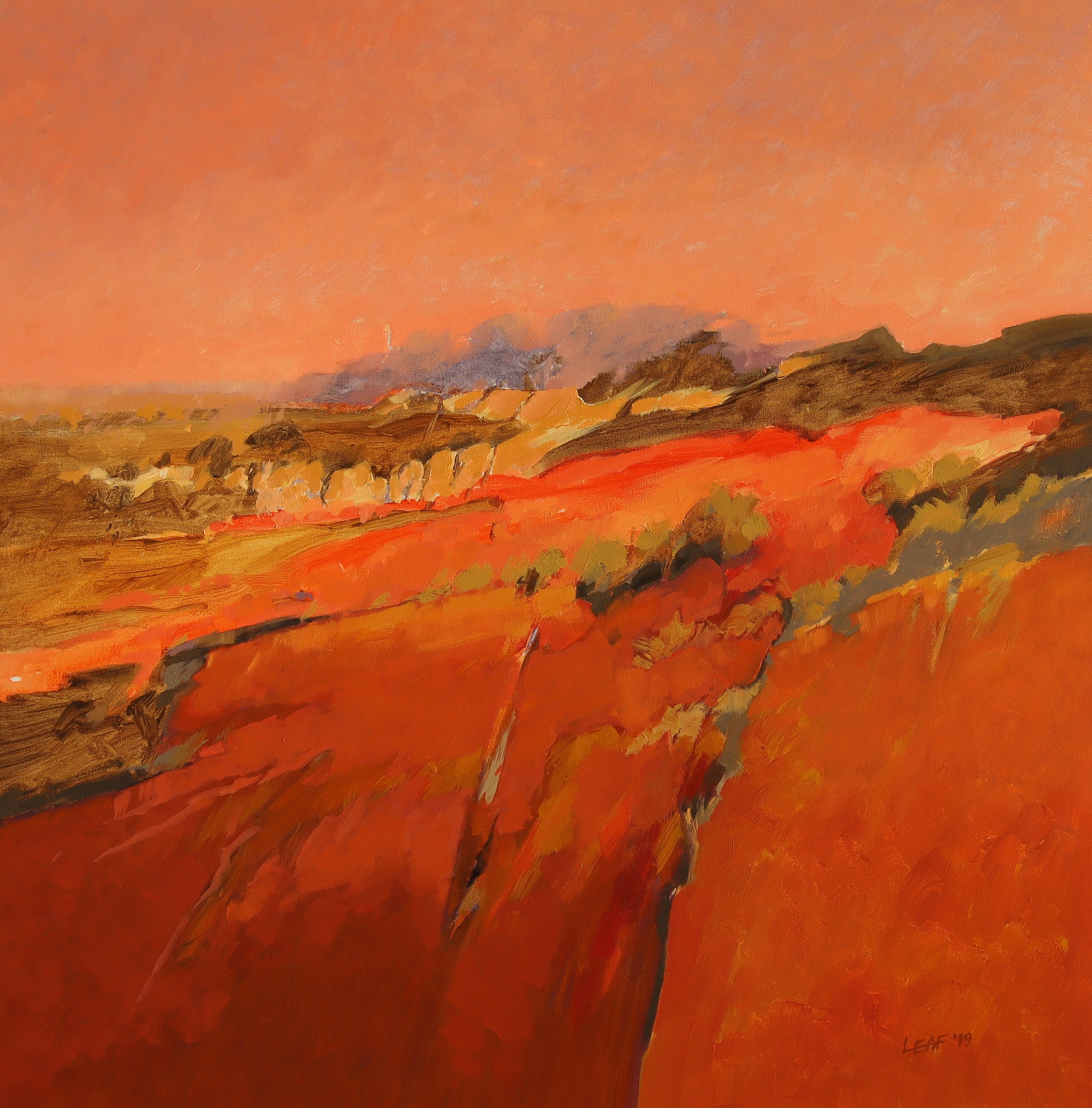 John Leaf — Painting